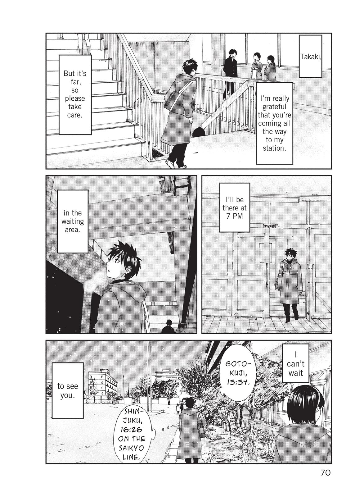 Read 5 Centimeters per Second EN Manga Online