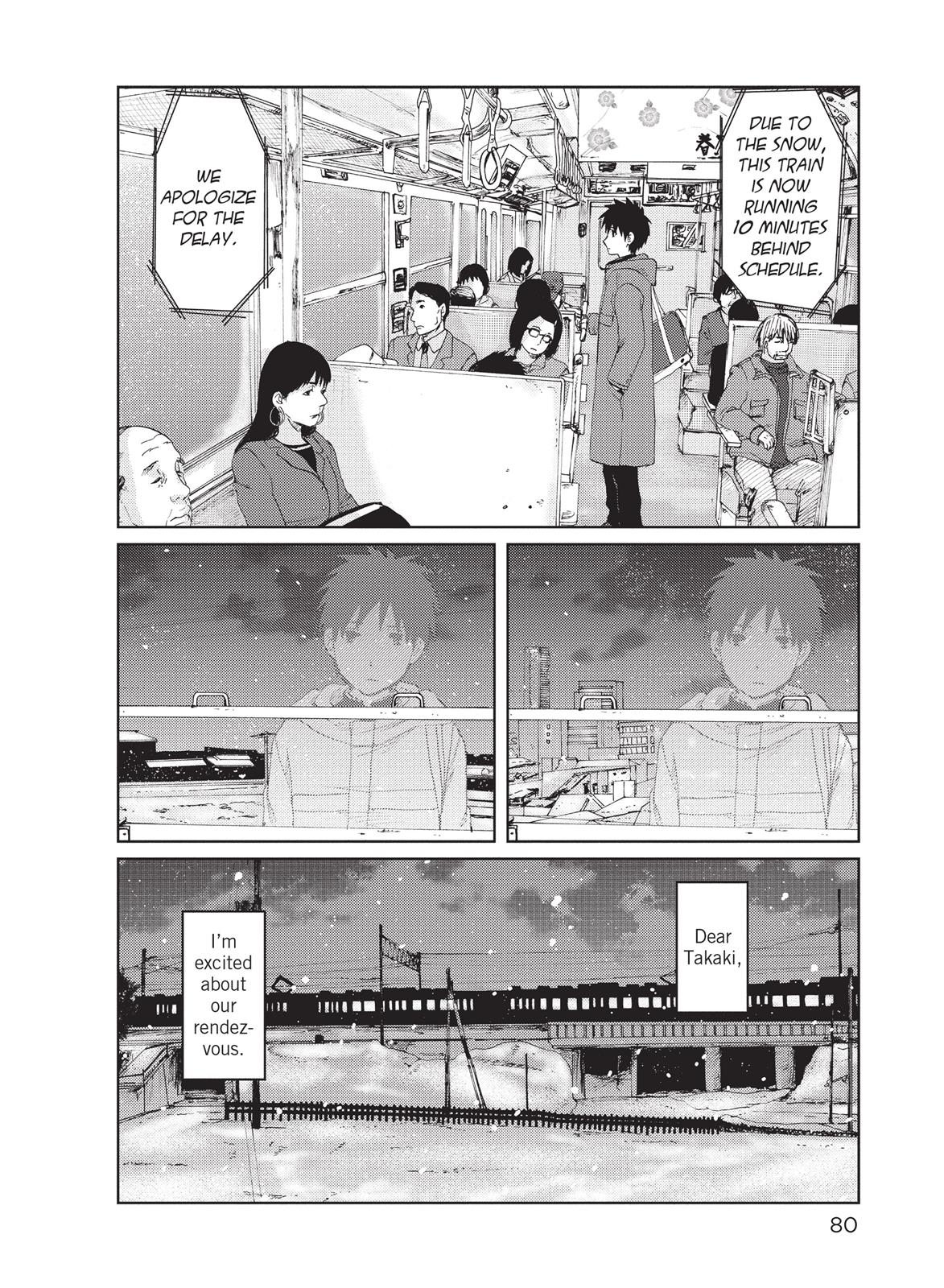 Read 5 Centimeters per Second EN Manga Online