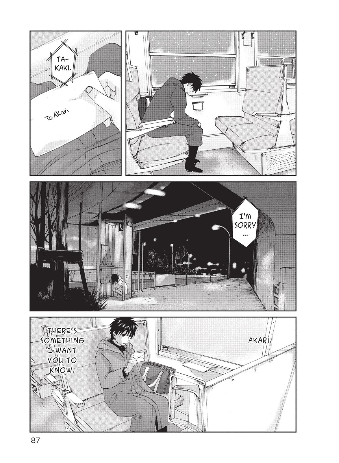 Read 5 Centimeters per Second EN Manga Online