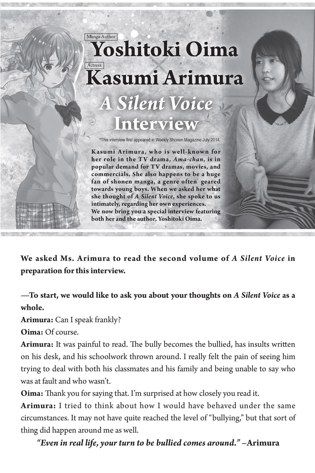 Read A Silent Voice EN Manga Online