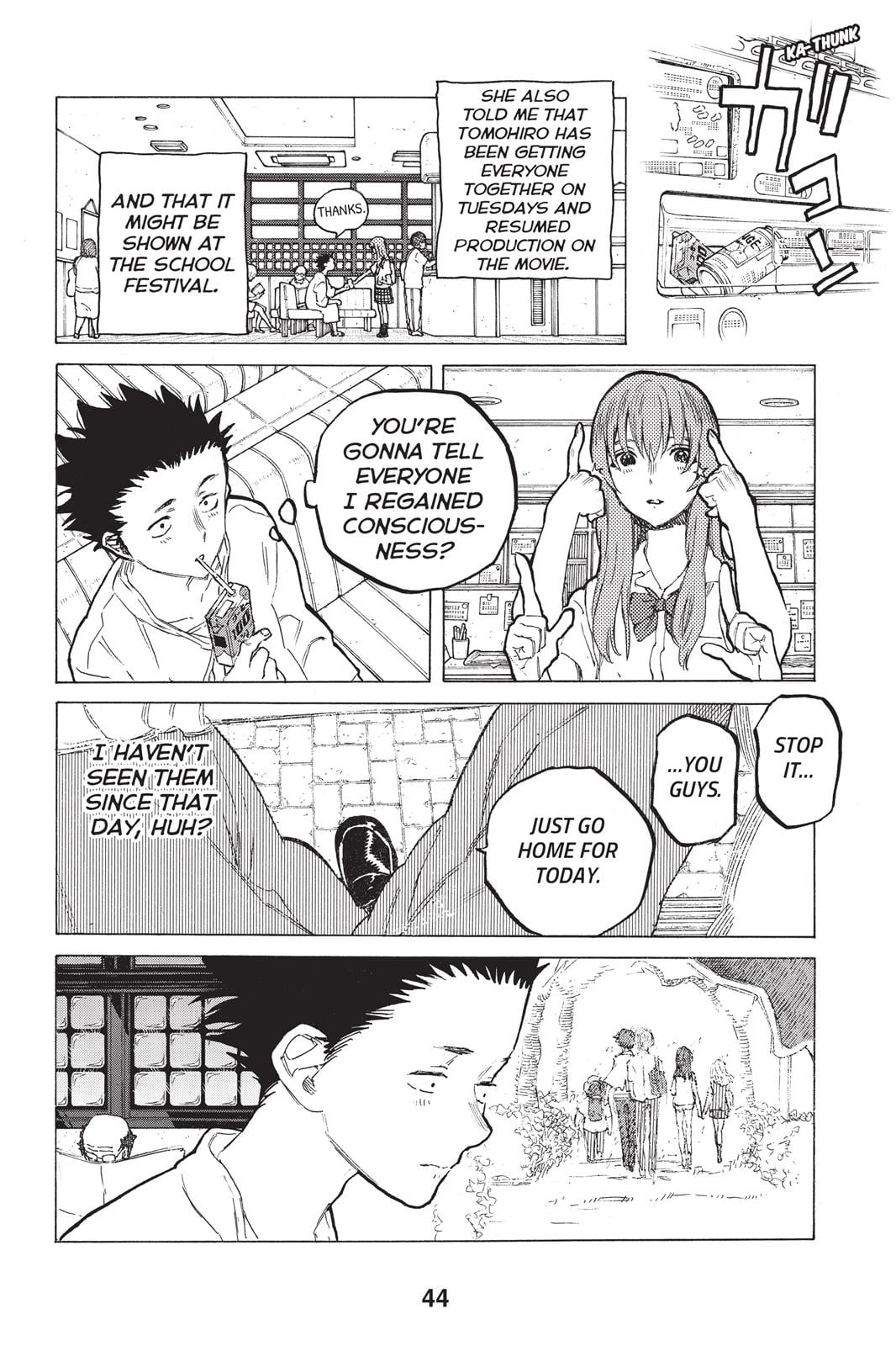 Read A Silent Voice EN Manga Online
