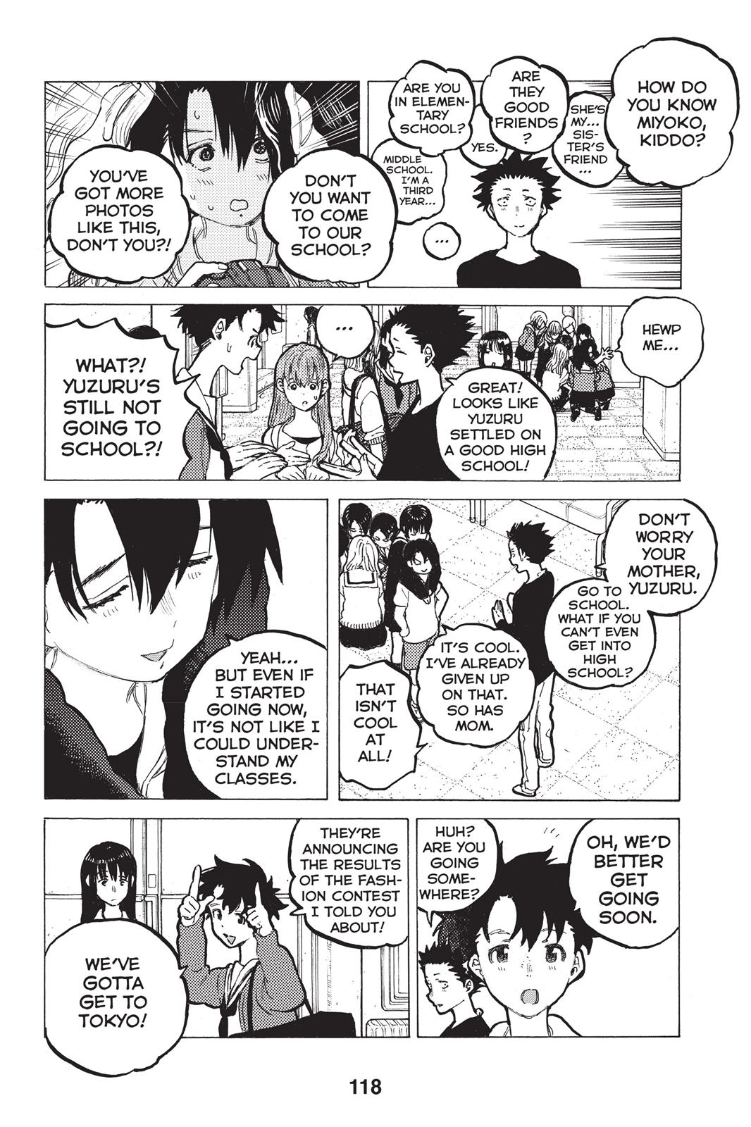 Read A Silent Voice EN Manga Online