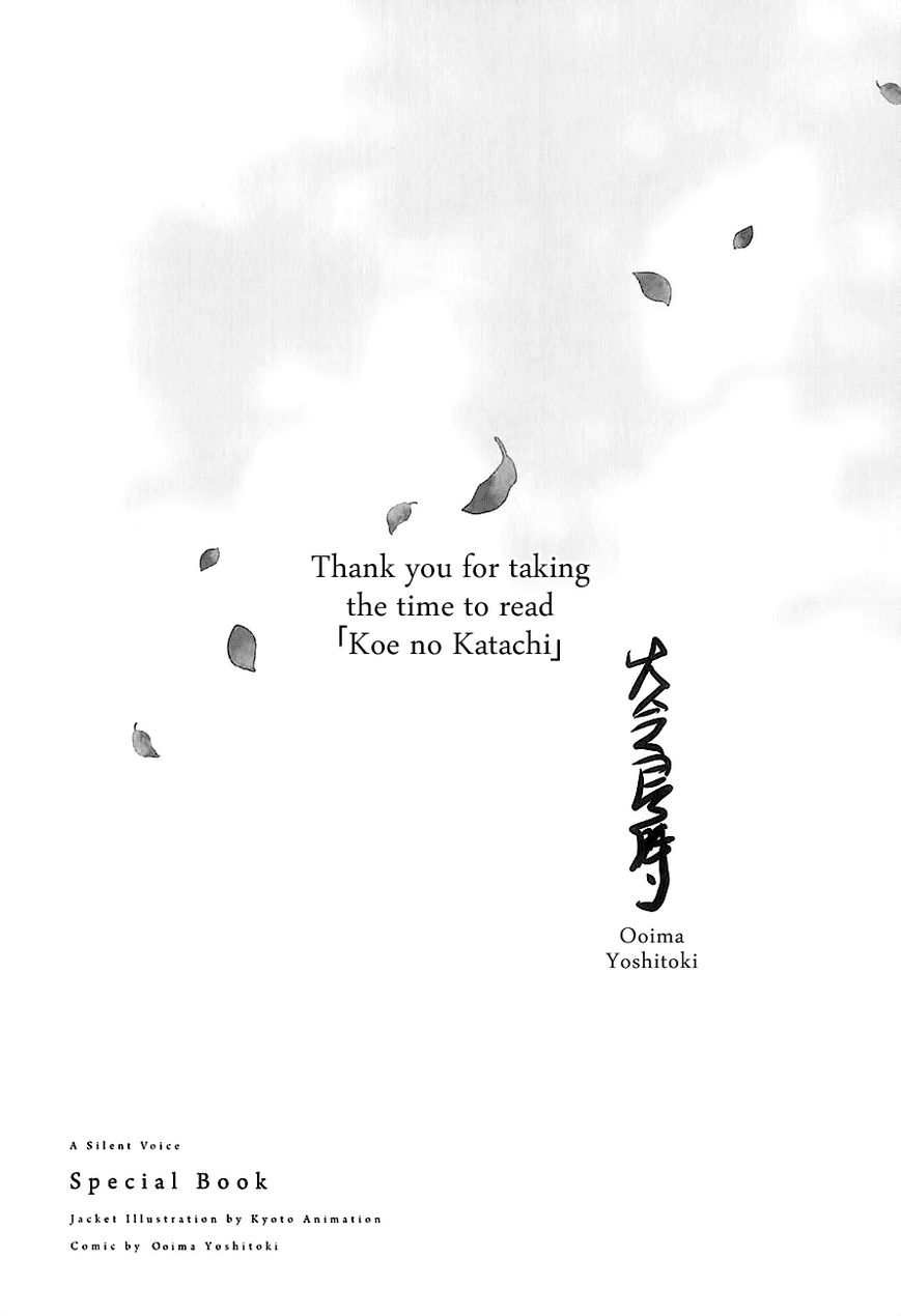 Read A Silent Voice EN Manga Online