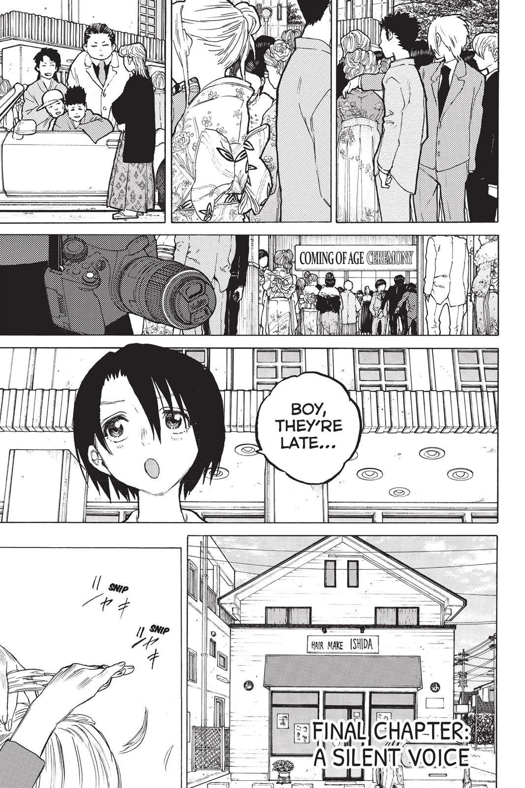 Read A Silent Voice EN Manga Online