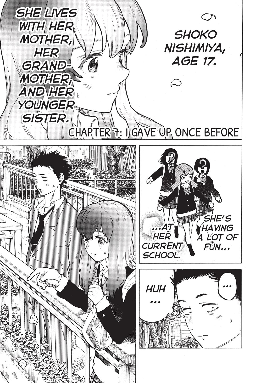 Read A Silent Voice EN Manga Online