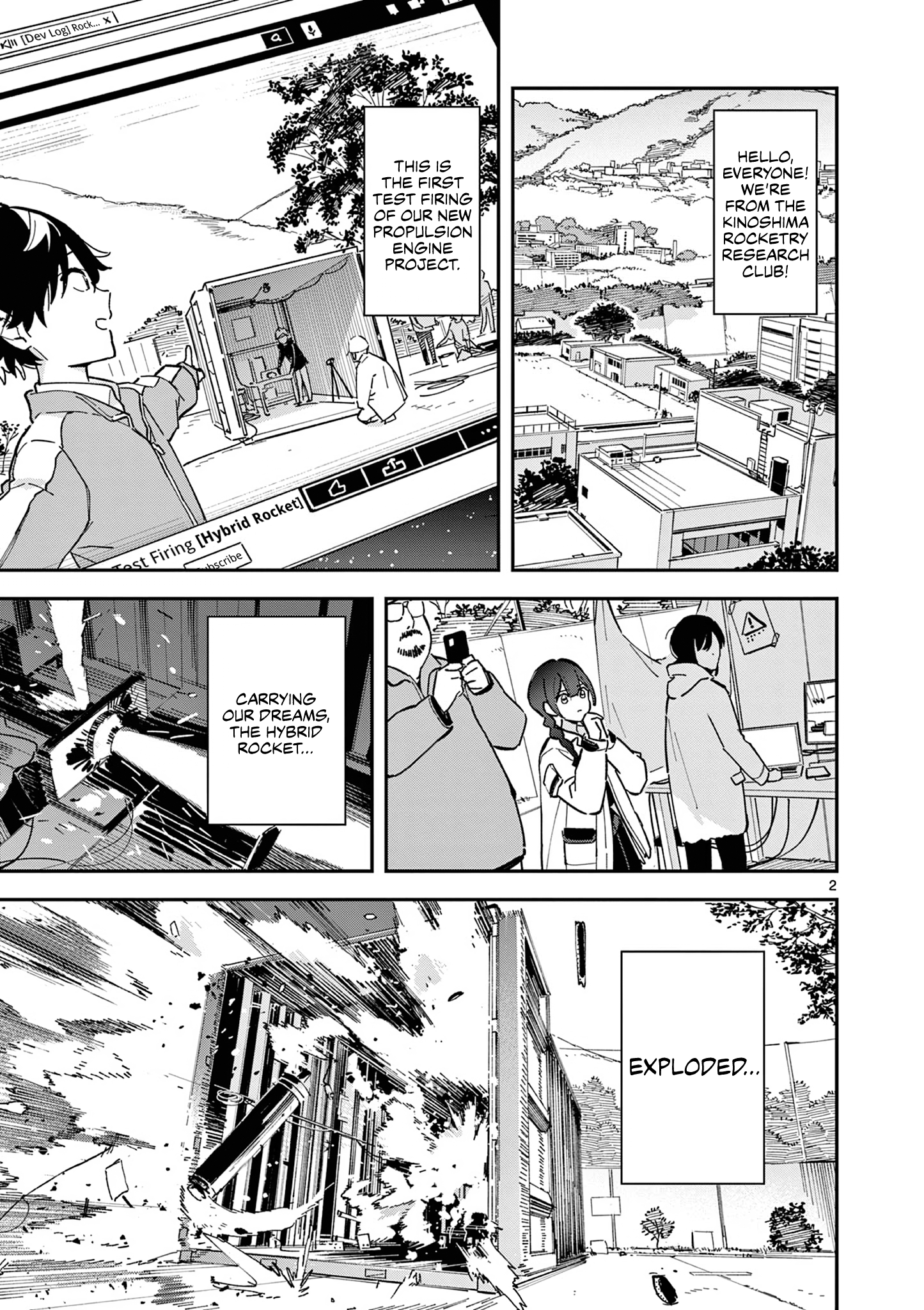Read After School, We Wander in Space EN Manga Online
