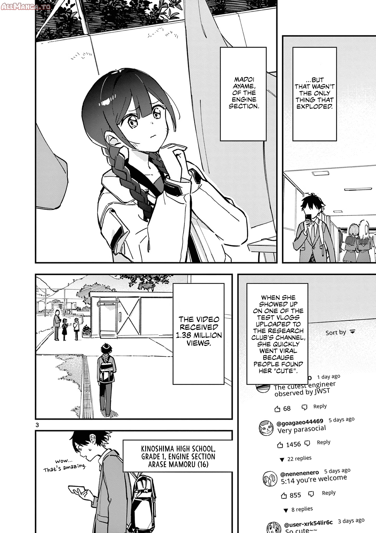 Read After School, We Wander in Space EN Manga Online
