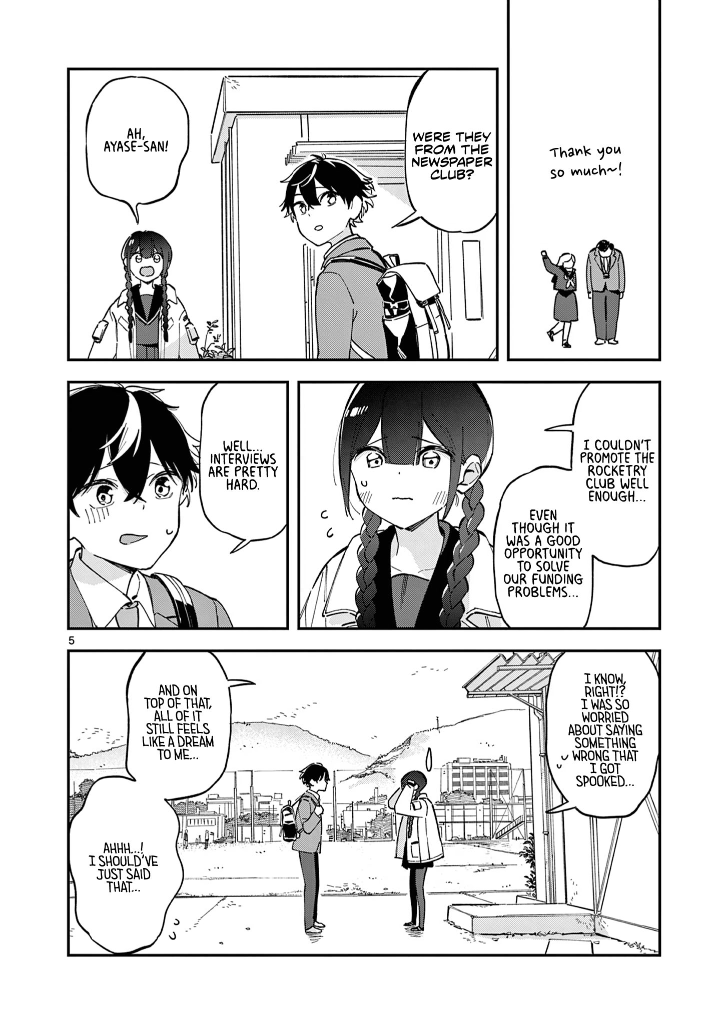 Read After School, We Wander in Space EN Manga Online