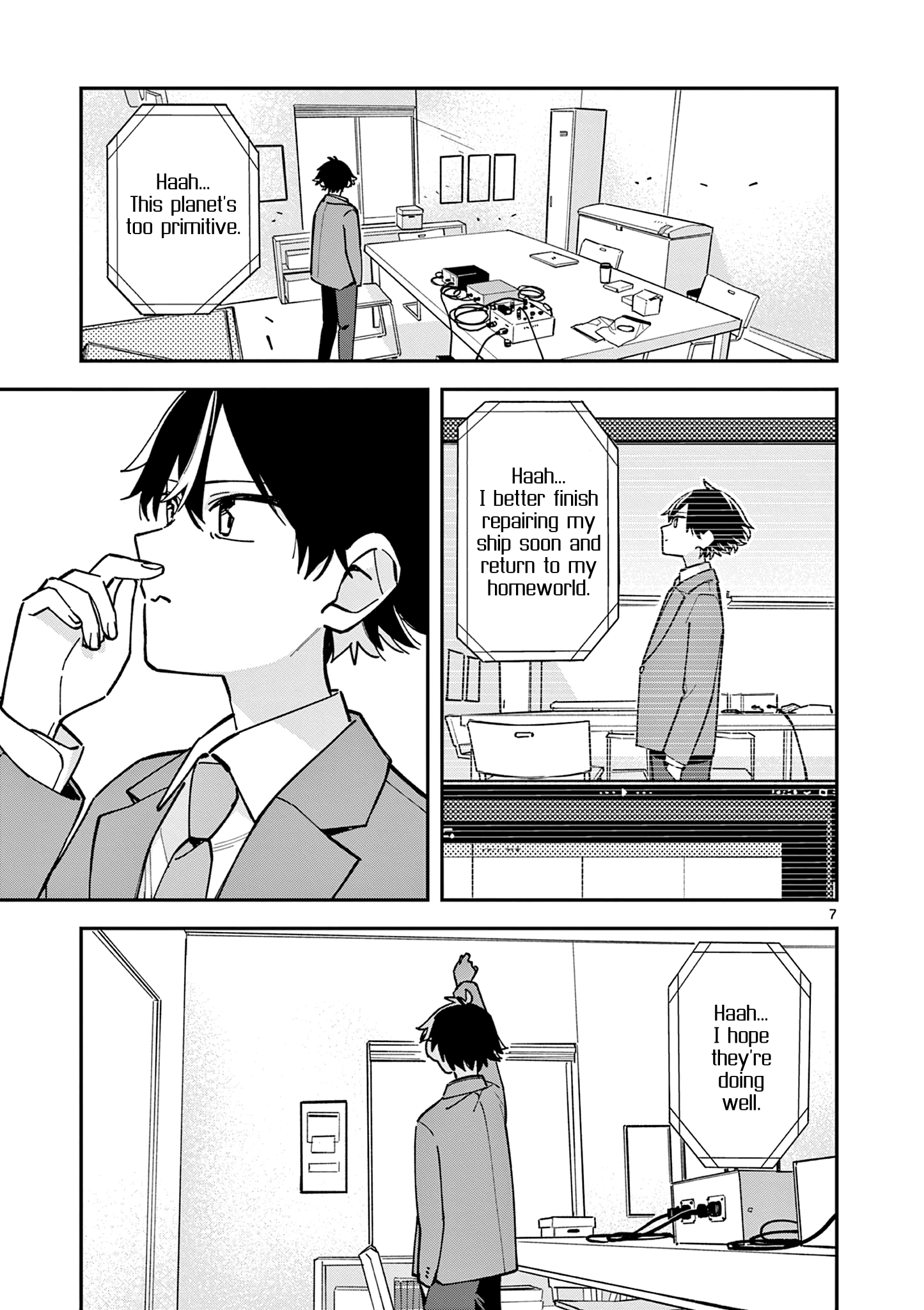 Read After School, We Wander in Space EN Manga Online