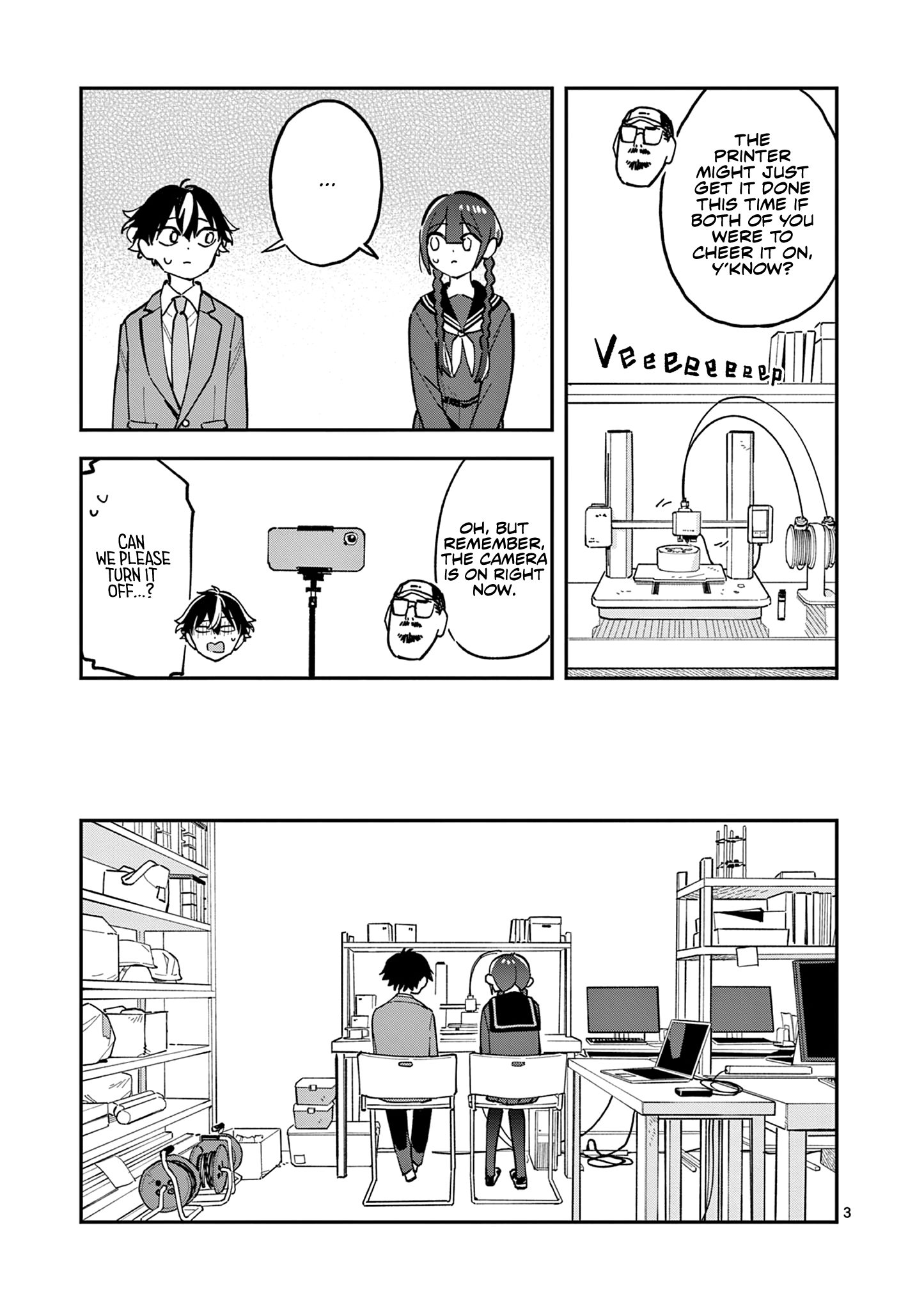 Read After School, We Wander in Space EN Manga Online