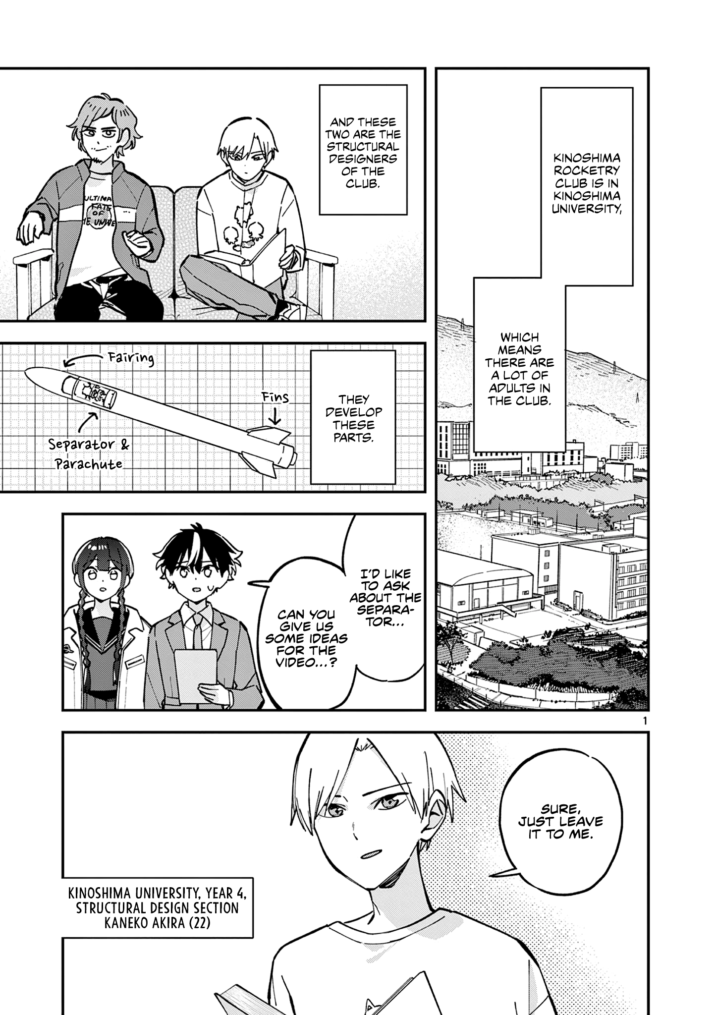 Read After School, We Wander in Space EN Manga Online