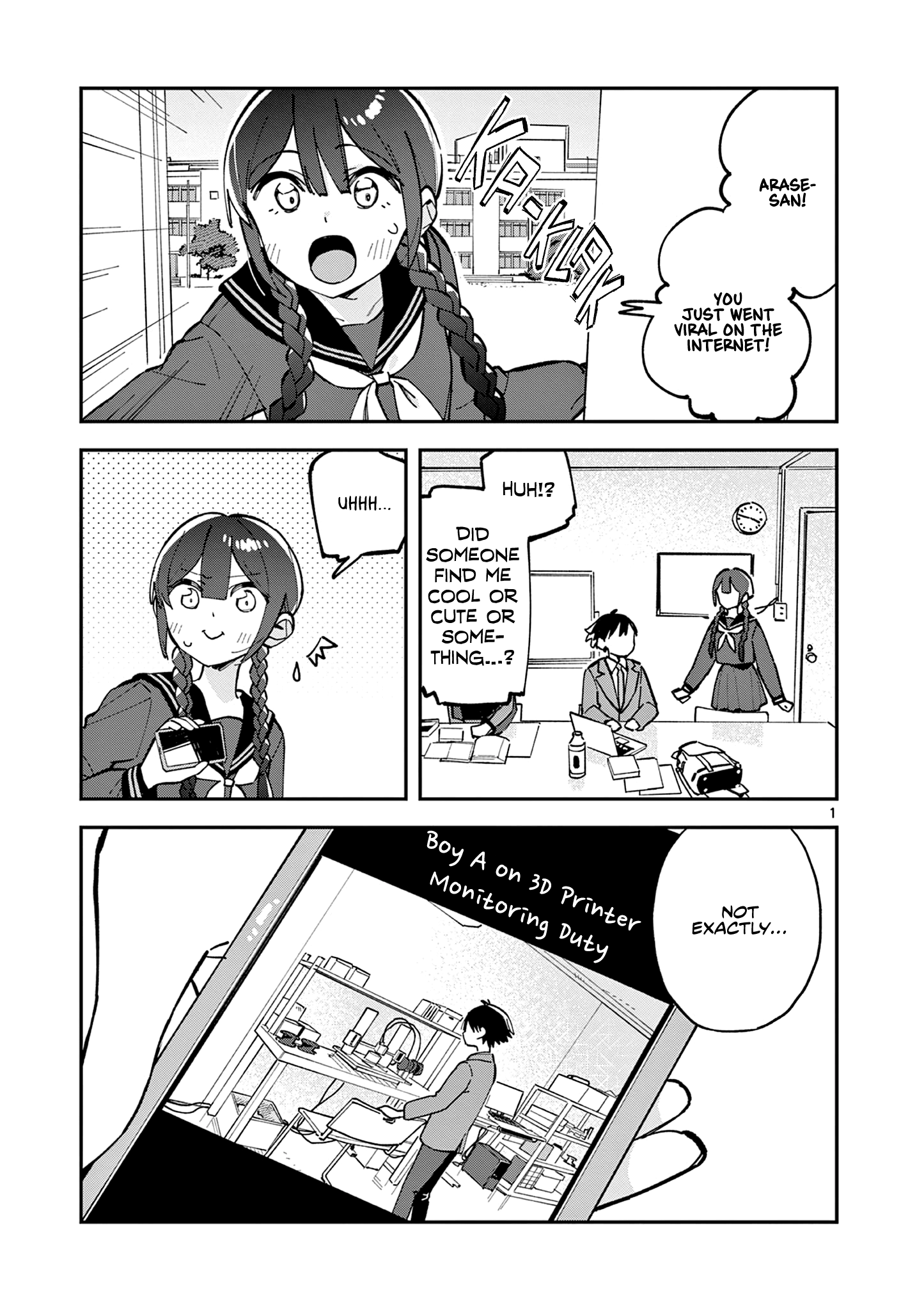 Read After School, We Wander in Space EN Manga Online