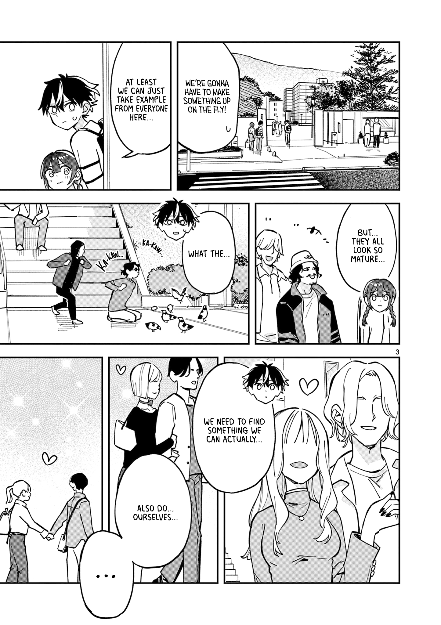 Read After School, We Wander in Space EN Manga Online