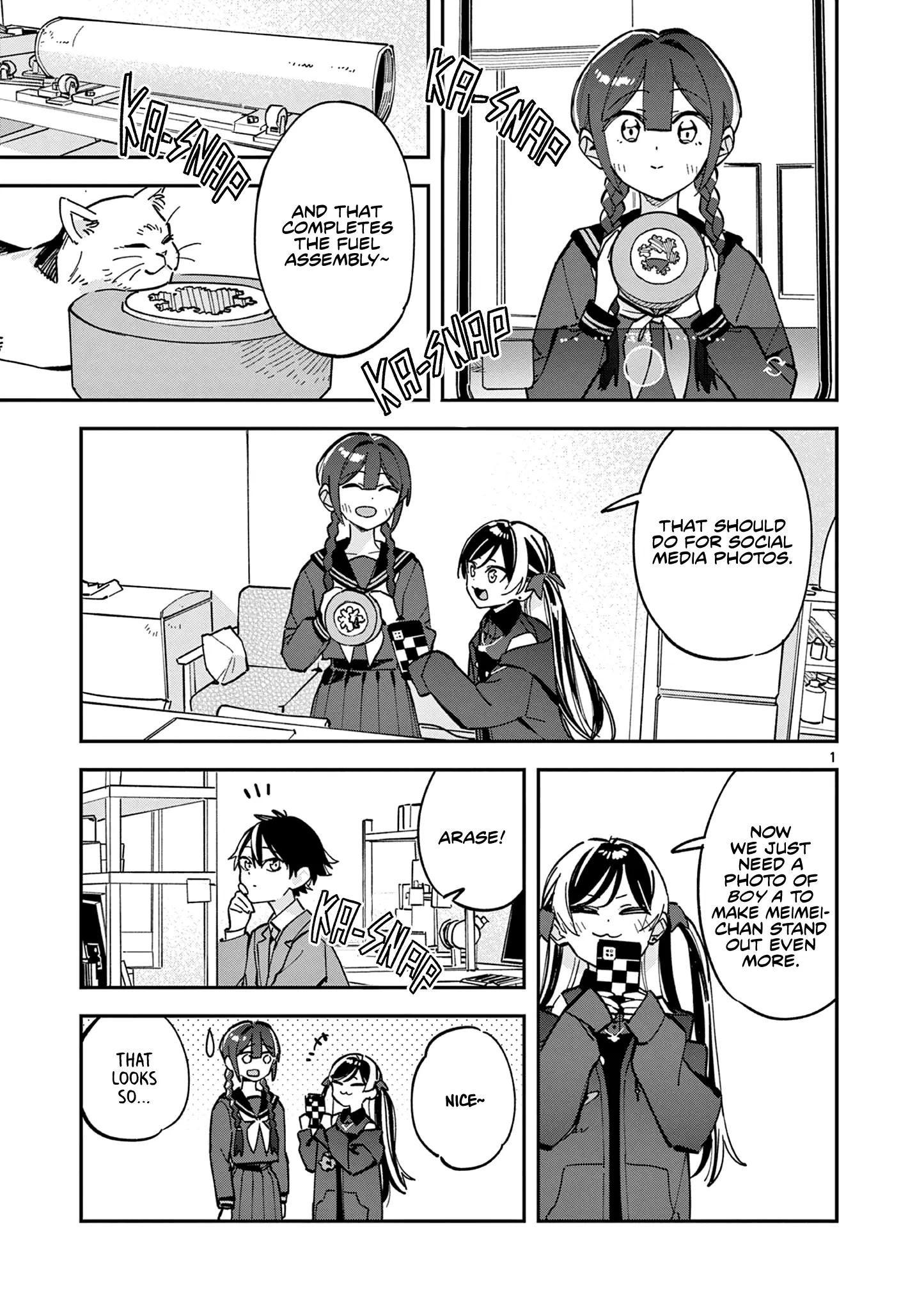 Read After School, We Wander in Space EN Manga Online