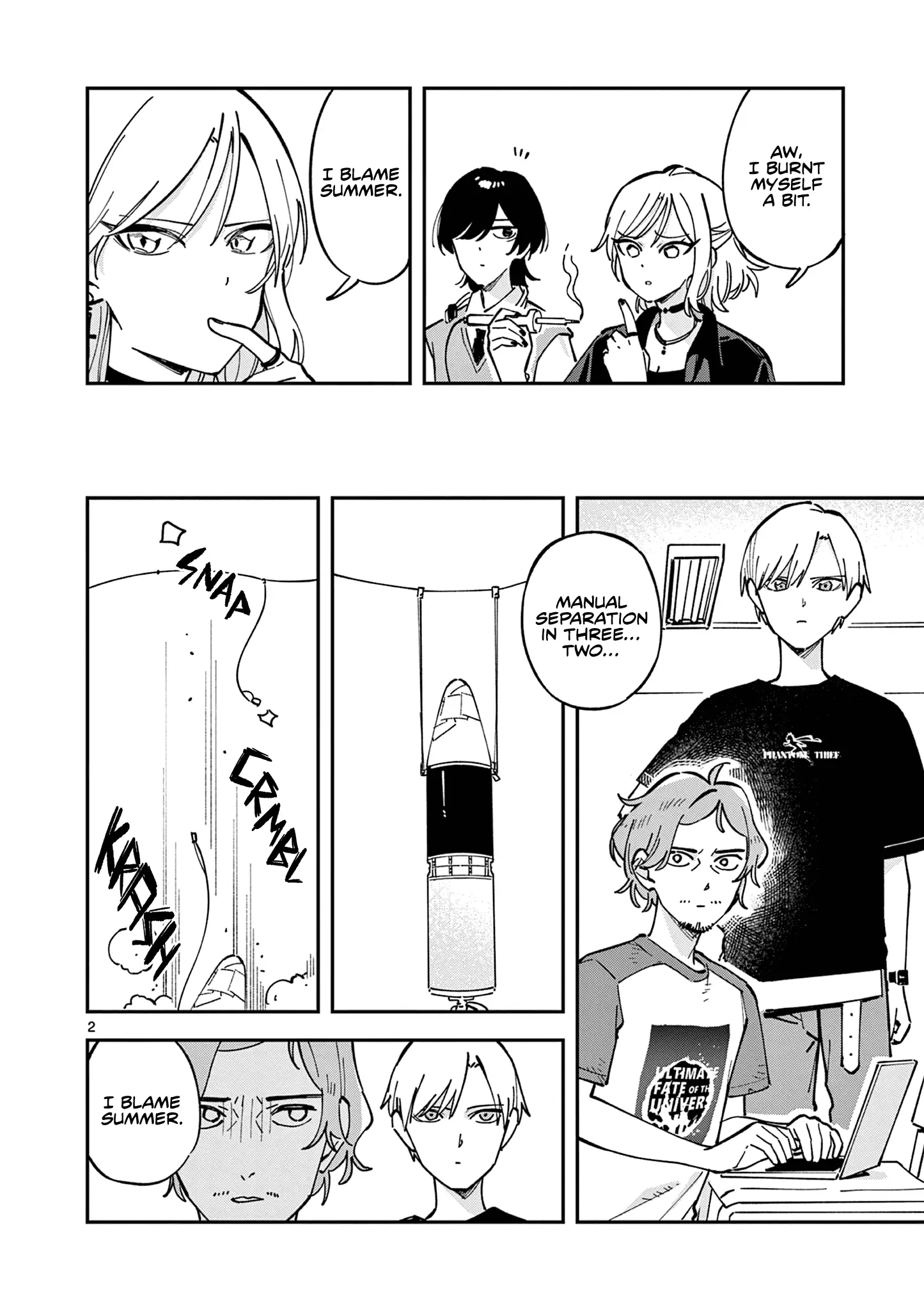 Read After School, We Wander in Space EN Manga Online