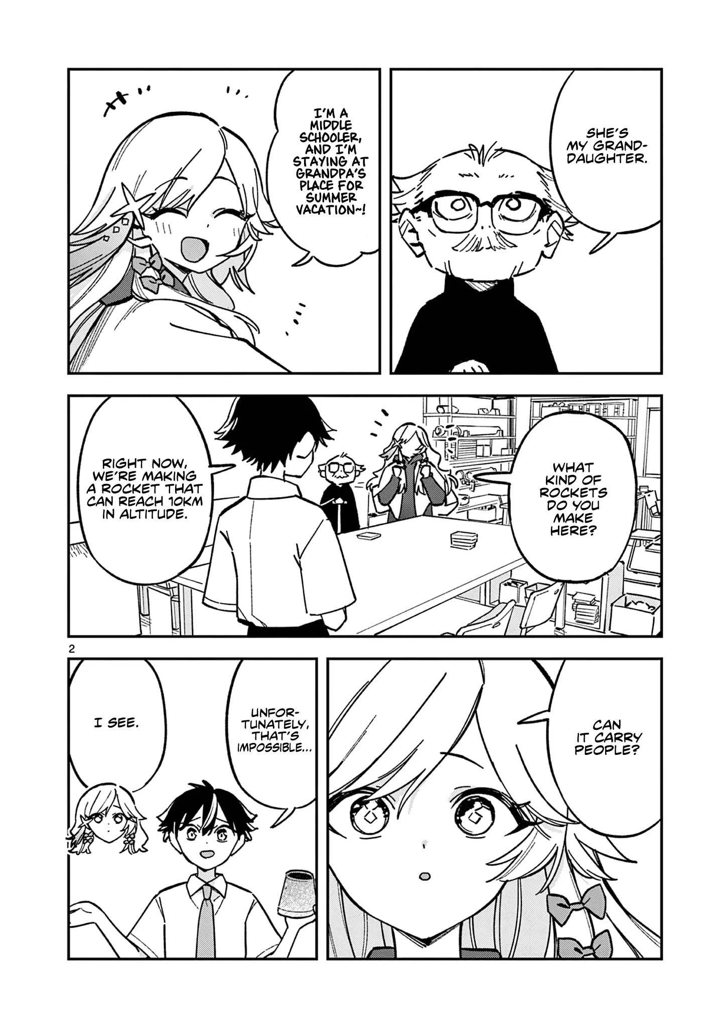 Read After School, We Wander in Space EN Manga Online