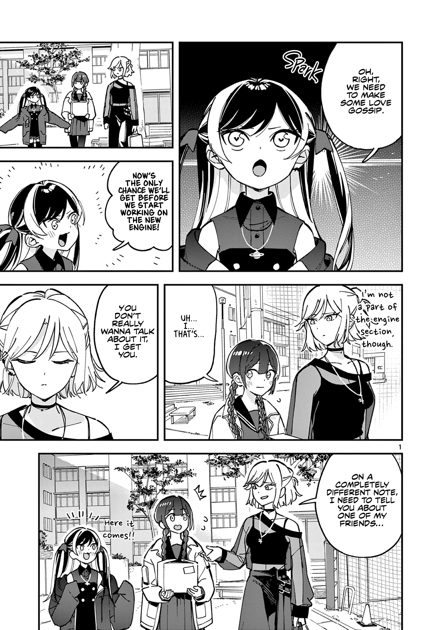 Read After School, We Wander in Space EN Manga Online