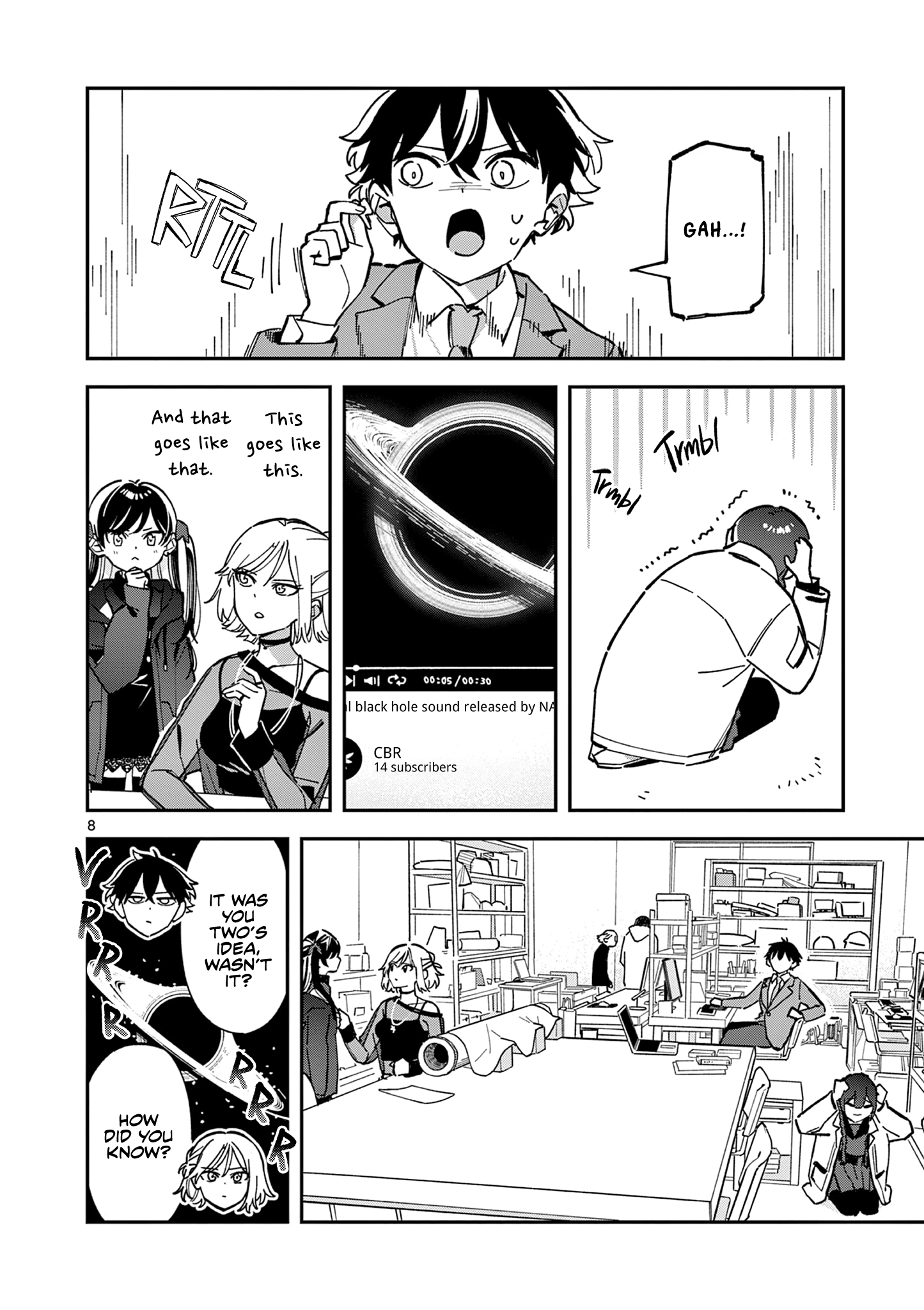 Read After School, We Wander in Space EN Manga Online