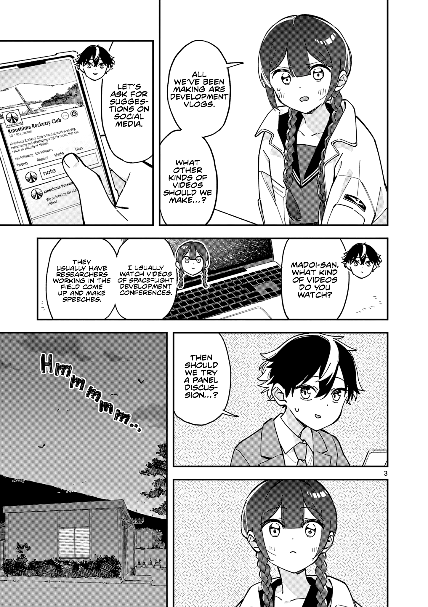 Read After School, We Wander in Space EN Manga Online