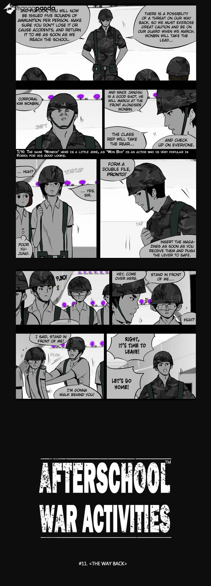 Read Afterschool War Activities EN Manga Online