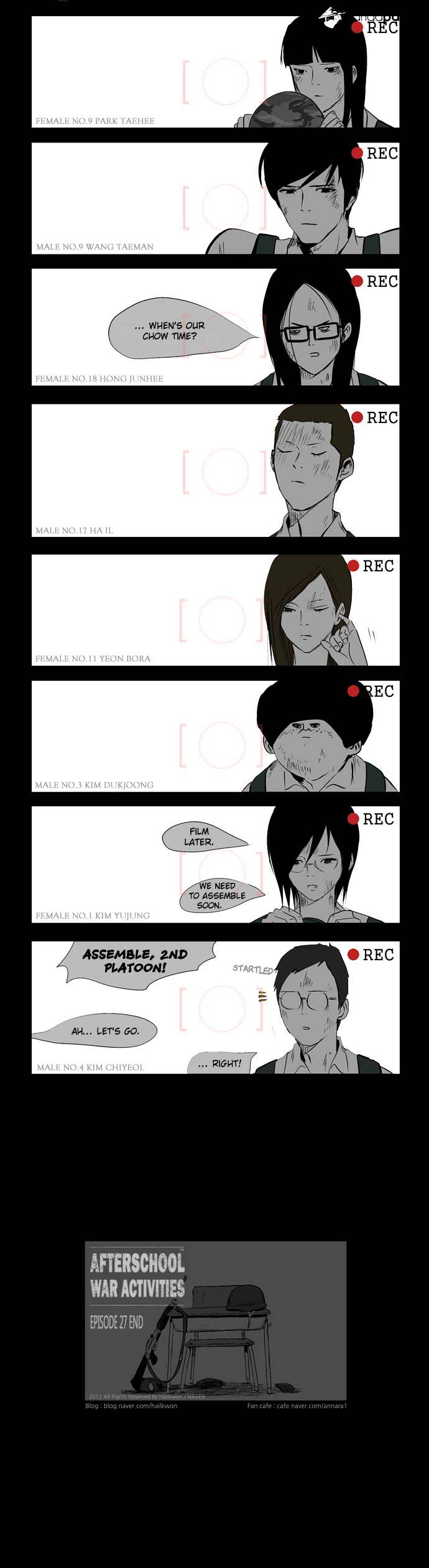 Read Afterschool War Activities EN Manga Online