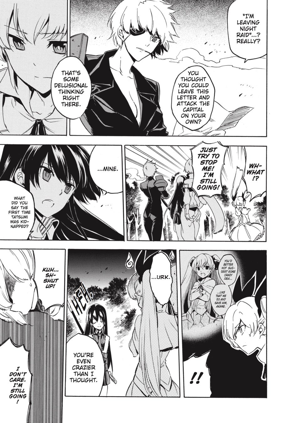 Read Akame ga Kill! EN Manga Online