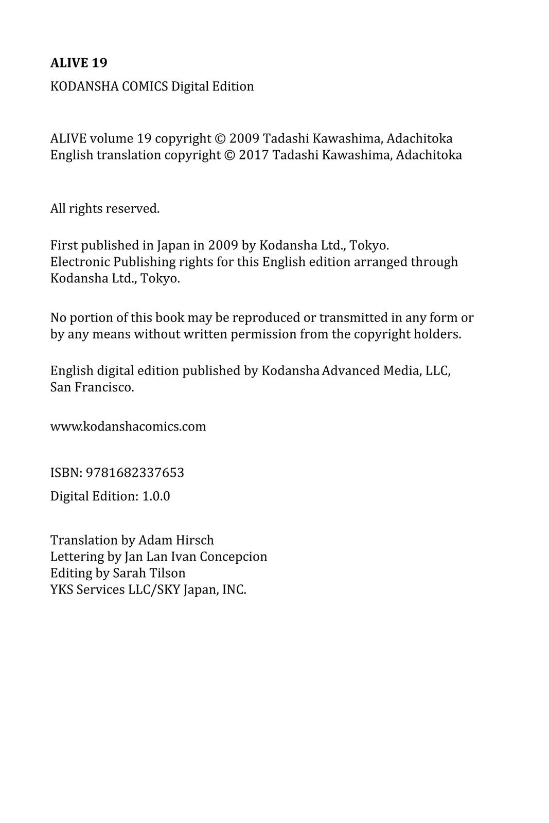 Read Alive The Final Evolution EN Manga Online