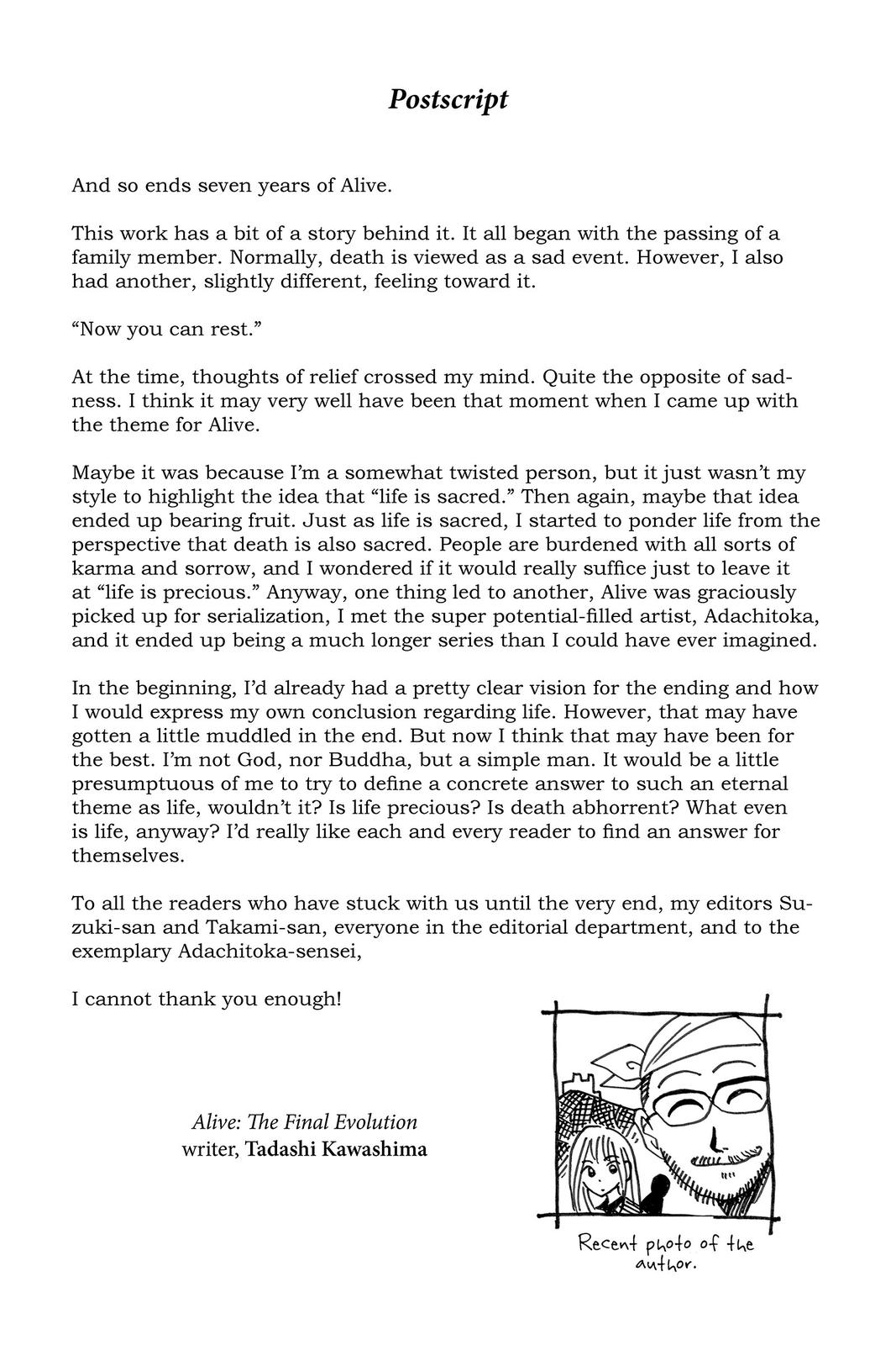 Read Alive The Final Evolution EN Manga Online