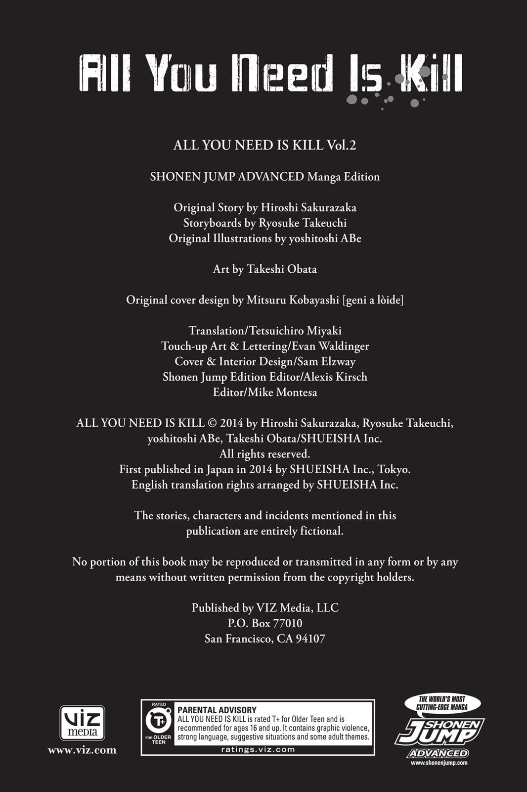 Read All You Need Is Kill EN Manga Online