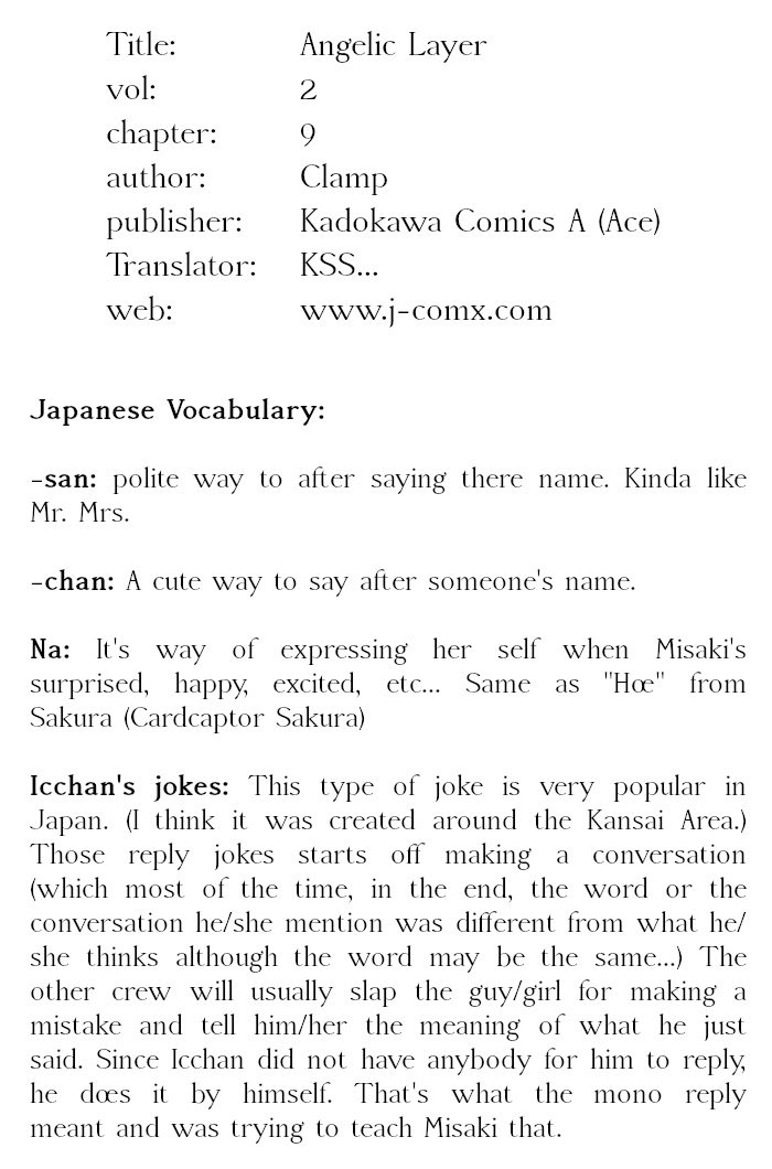 Read Angelic Layer EN Manga Online