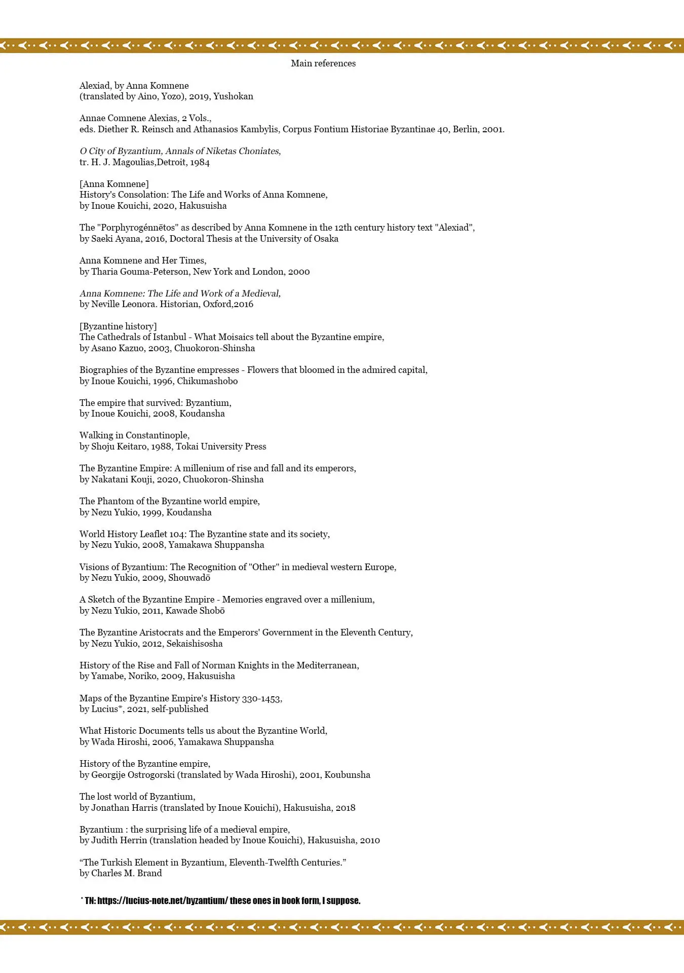 Read Anna Komnene EN Manga Online