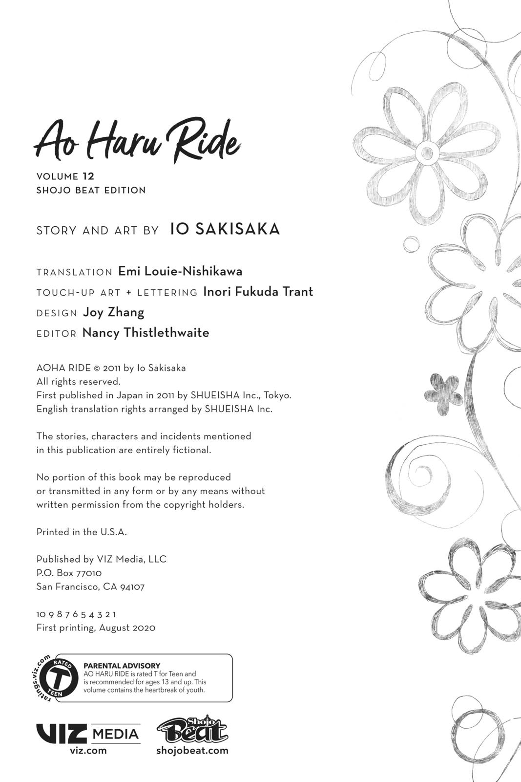 Read Ao Haru Ride EN Manga Online