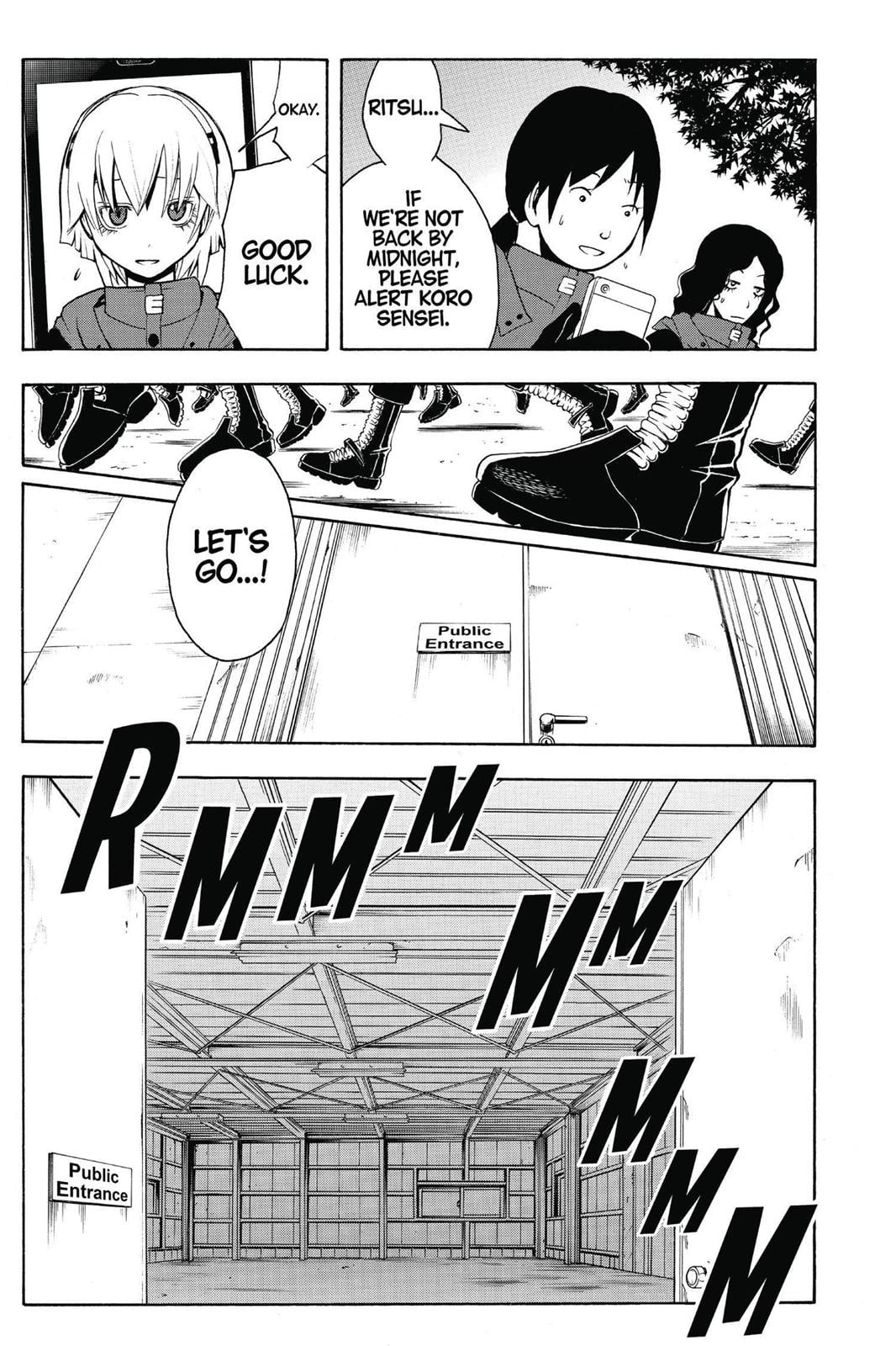 Read Assassination Classroom EN Manga Online