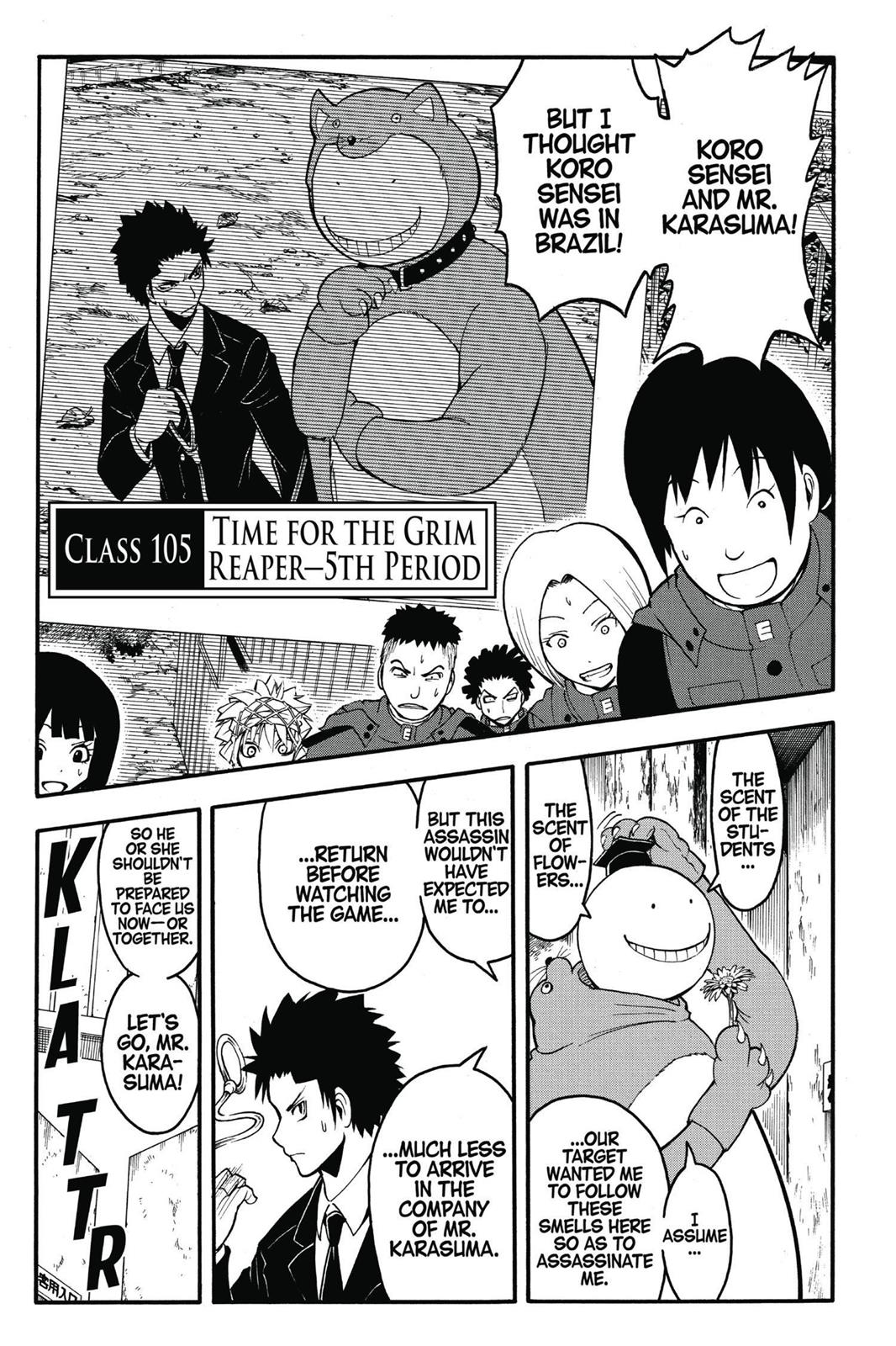 Read Assassination Classroom EN Manga Online