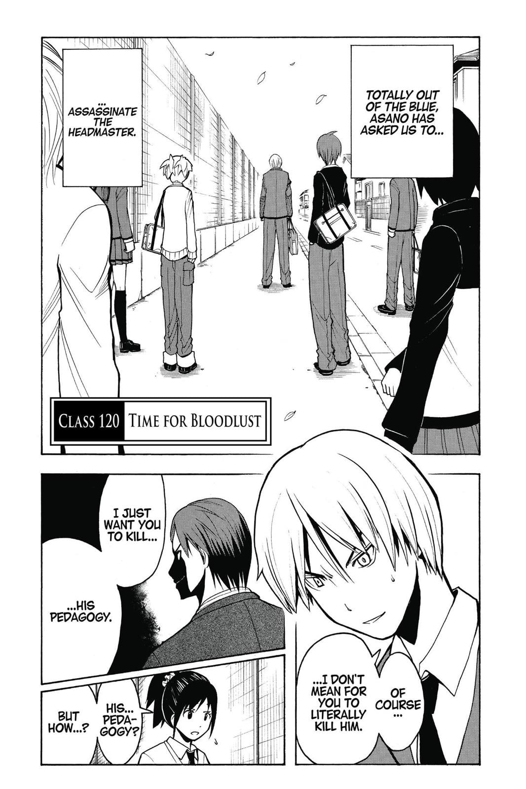 Read Assassination Classroom EN Manga Online