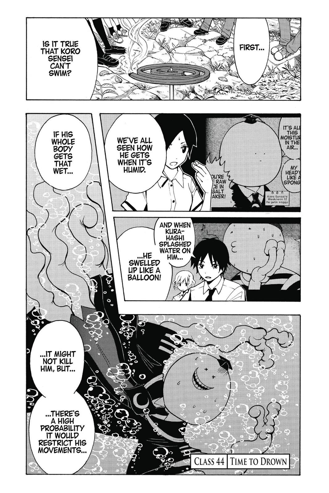 Read Assassination Classroom EN Manga Online