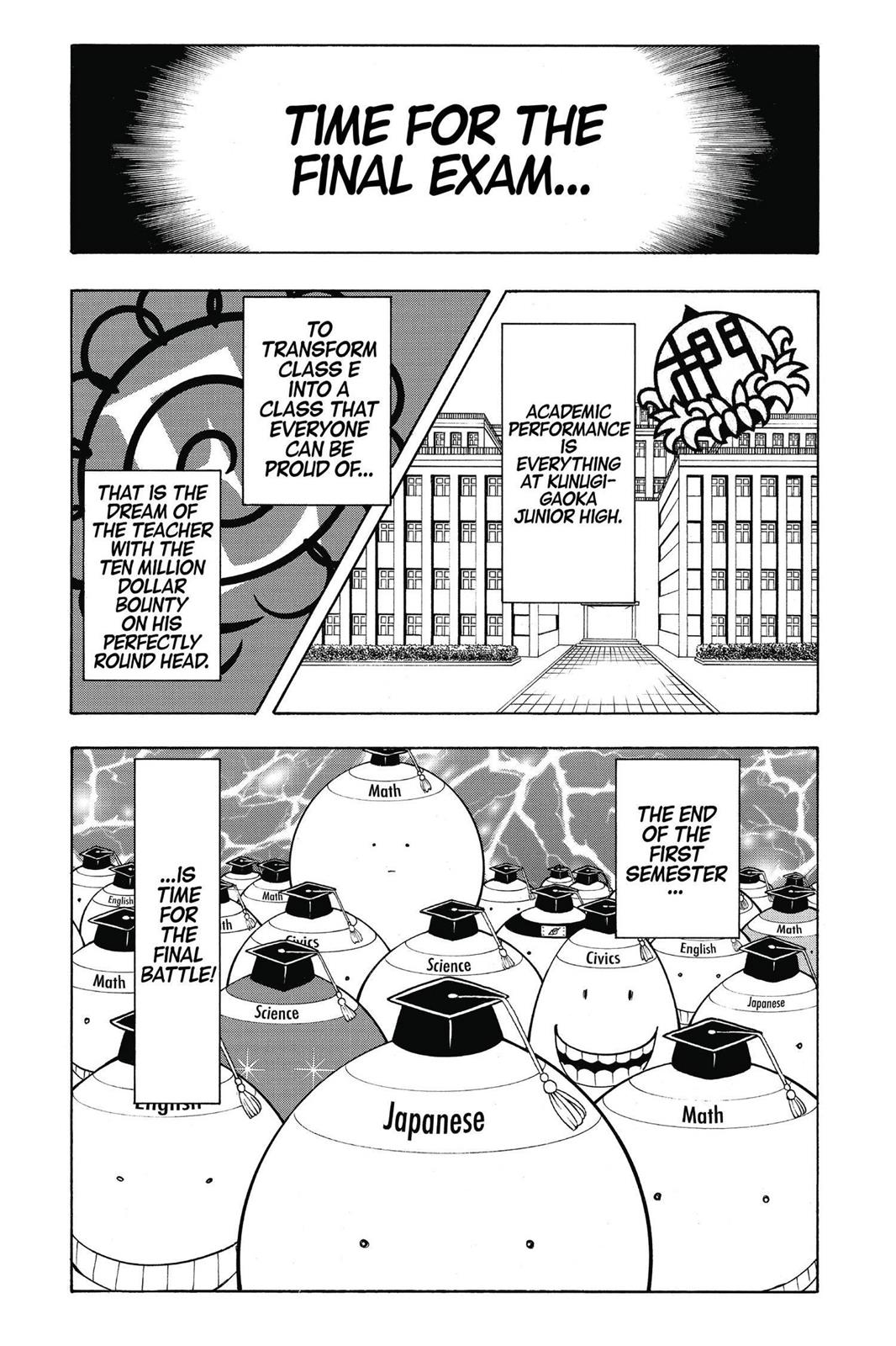 Read Assassination Classroom EN Manga Online