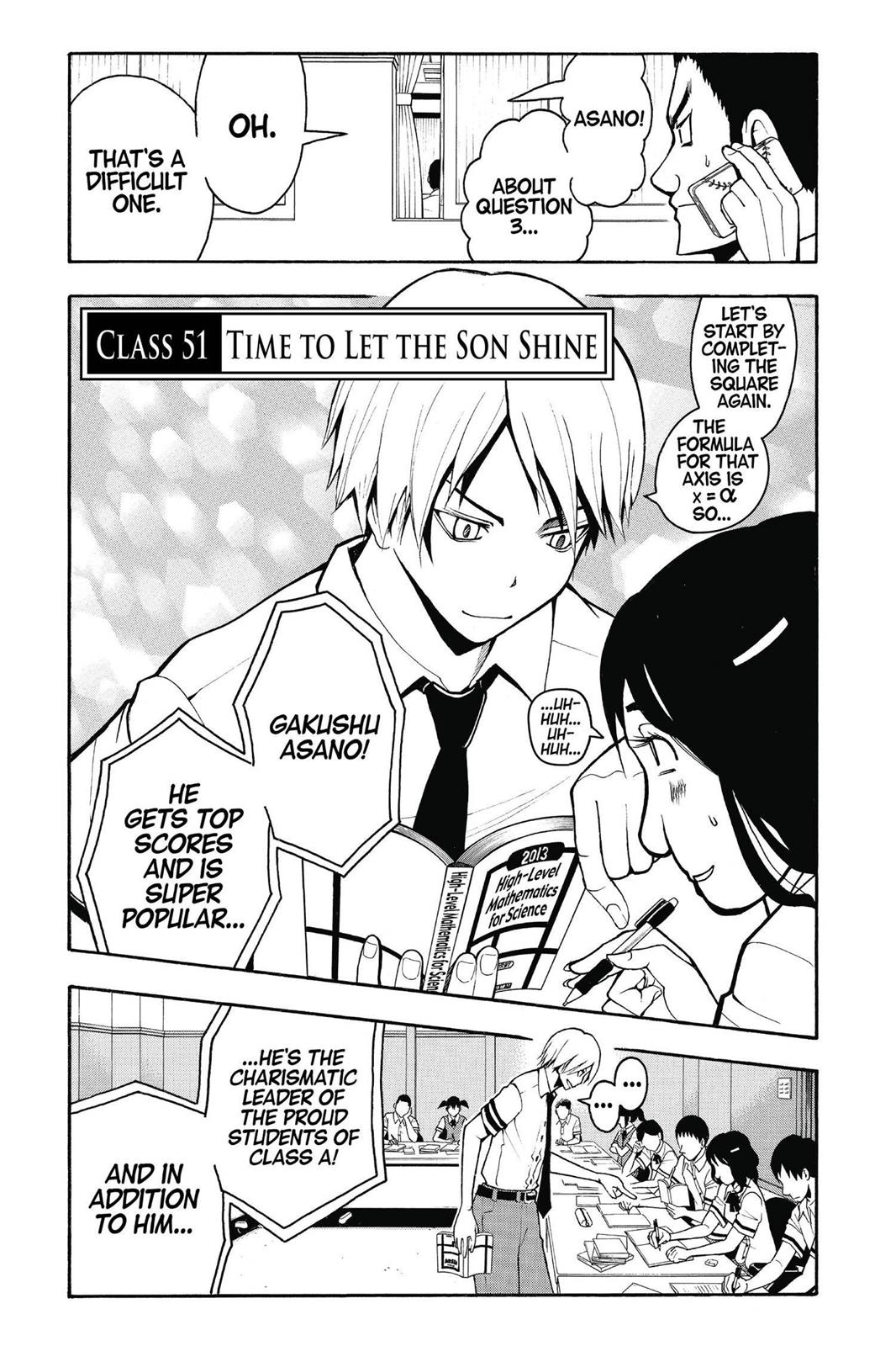 Read Assassination Classroom EN Manga Online