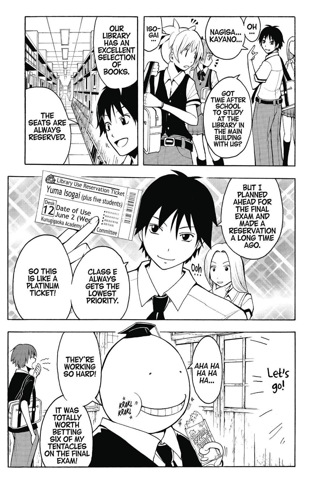 Read Assassination Classroom EN Manga Online