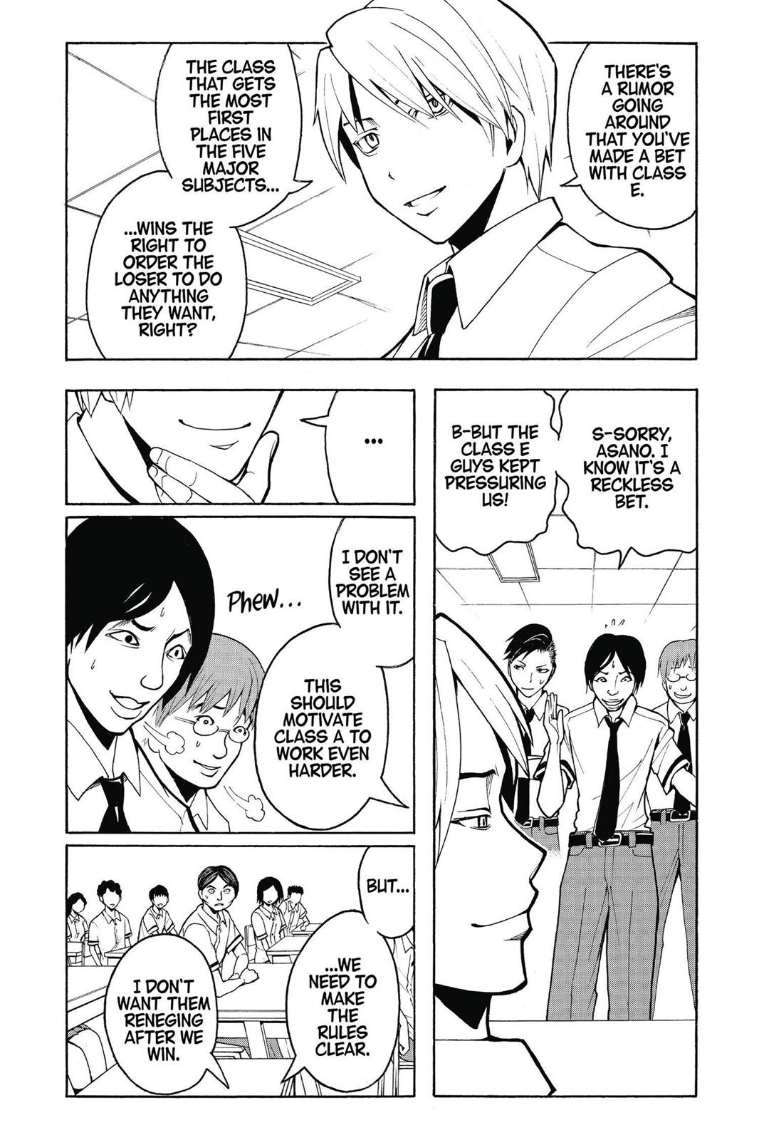 Read Assassination Classroom EN Manga Online