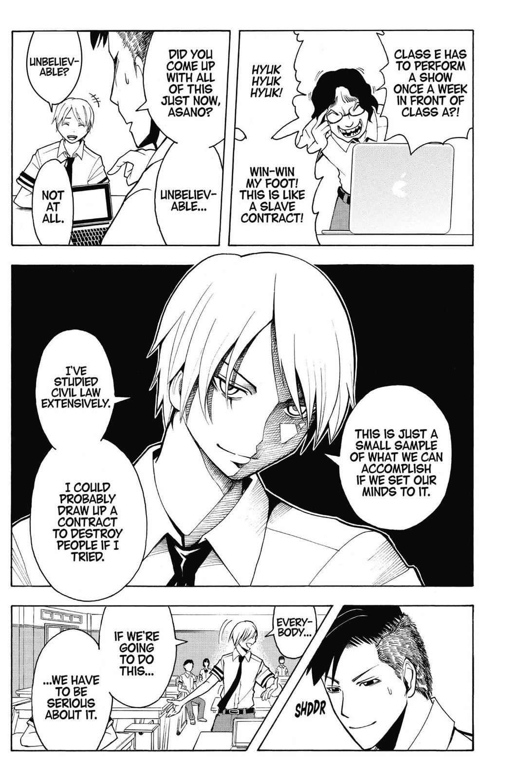 Read Assassination Classroom EN Manga Online