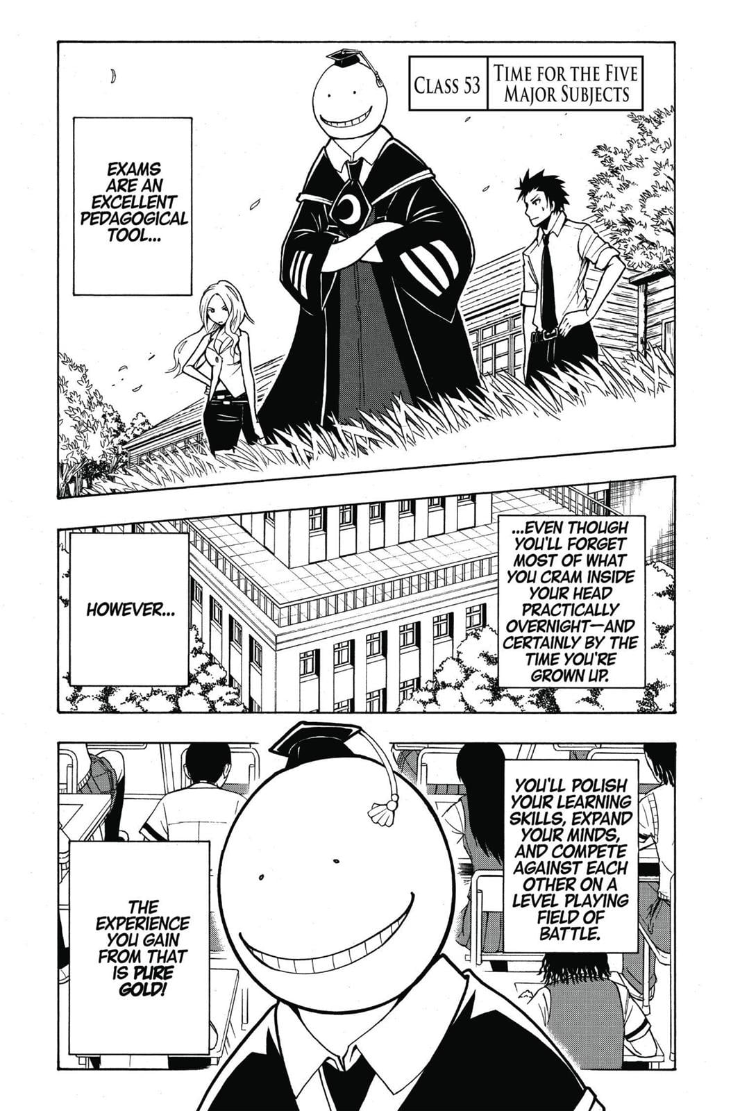 Read Assassination Classroom EN Manga Online