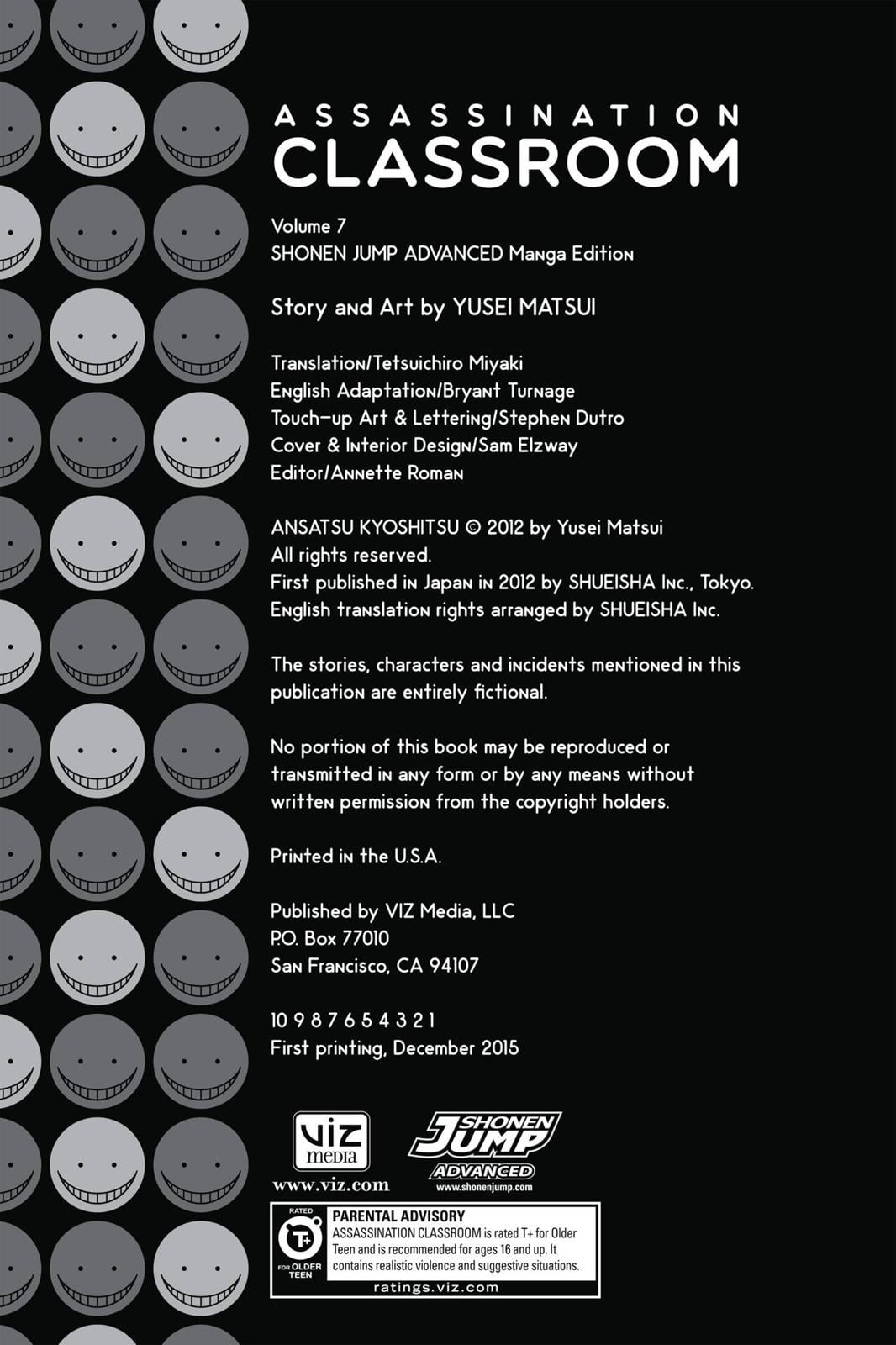 Read Assassination Classroom EN Manga Online