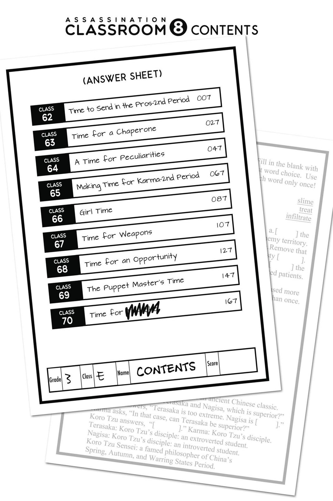 Read Assassination Classroom EN Manga Online