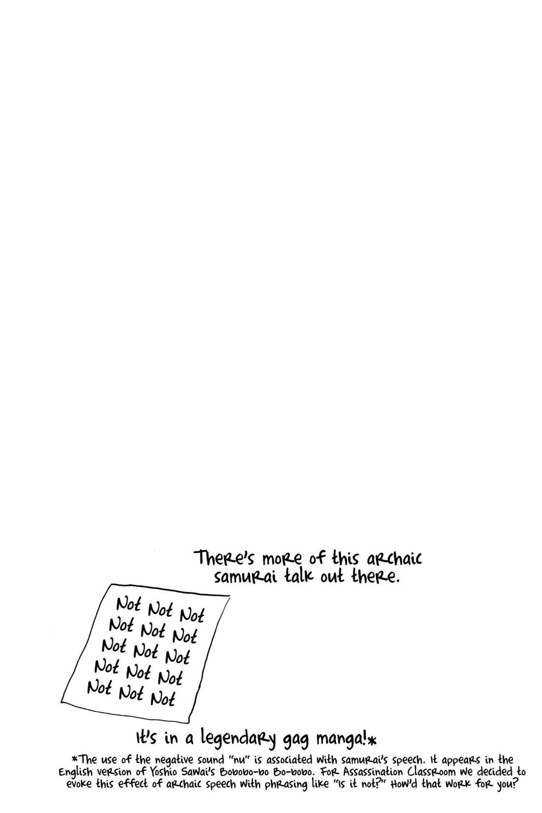 Read Assassination Classroom EN Manga Online