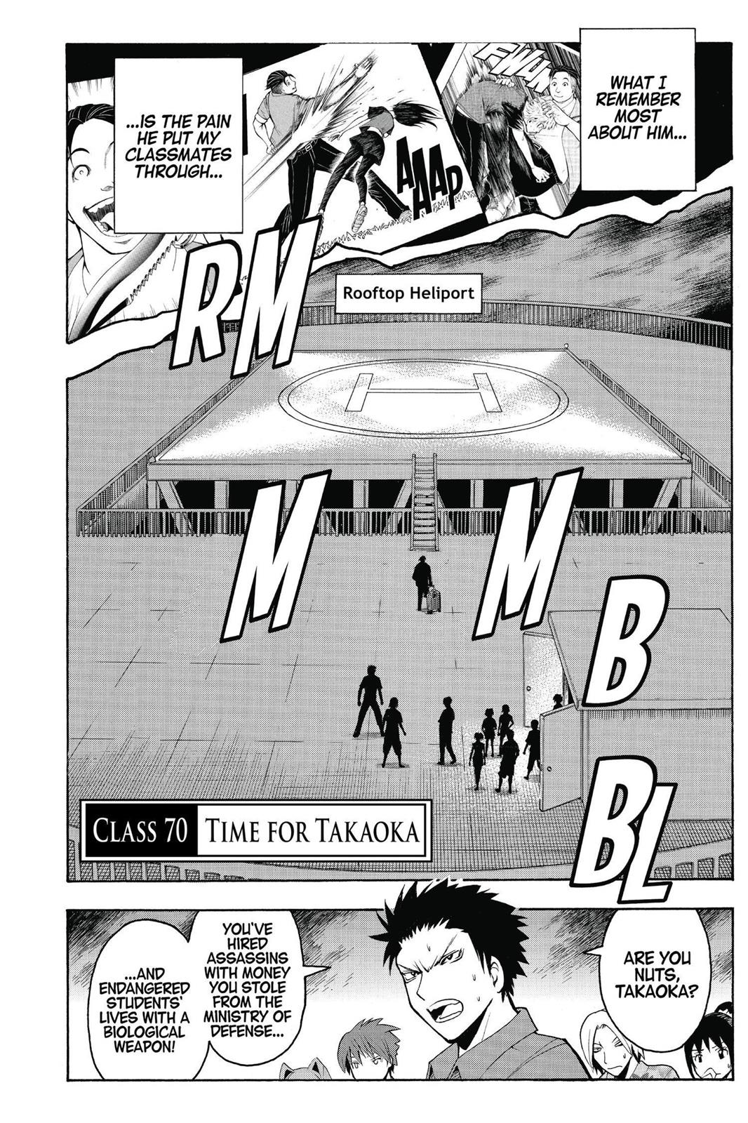 Read Assassination Classroom EN Manga Online