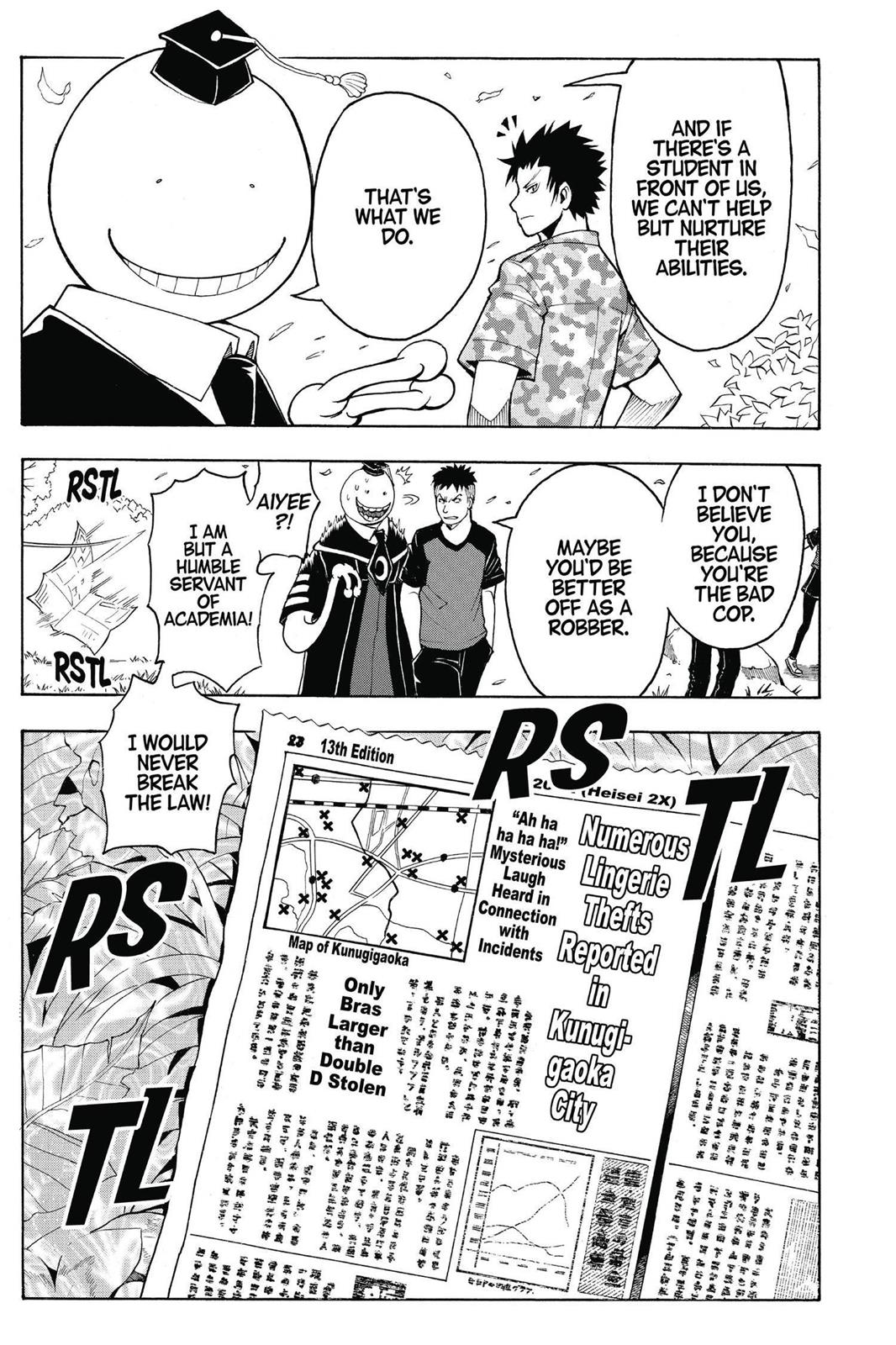 Read Assassination Classroom EN Manga Online