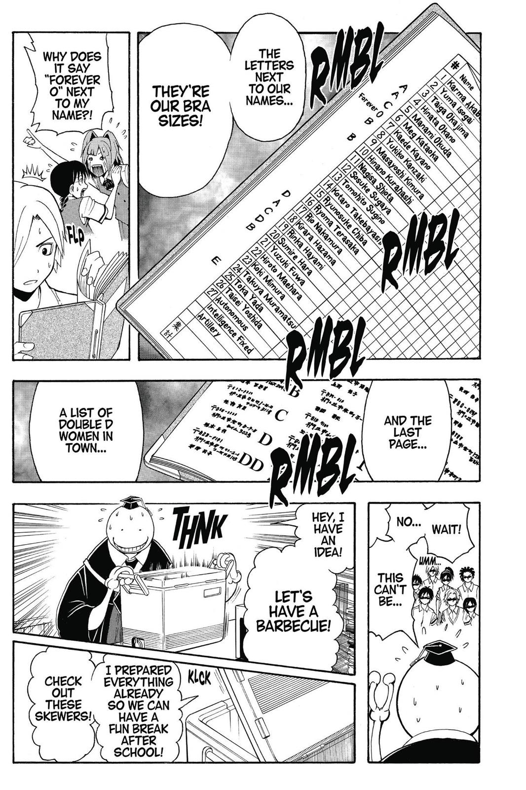 Read Assassination Classroom EN Manga Online