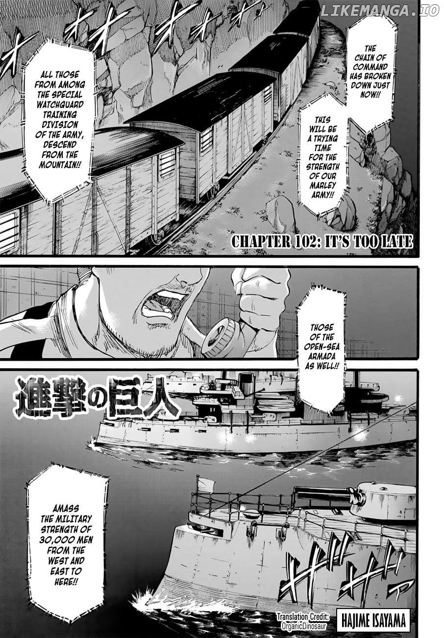 Read Attack on Titan EN Manga Online