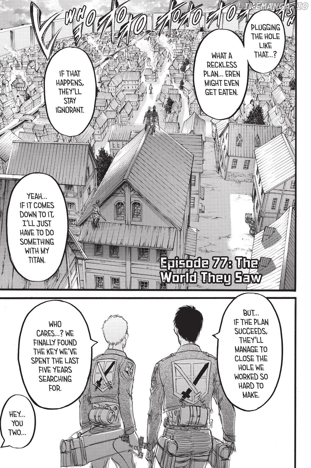 Read Attack on Titan EN Manga Online